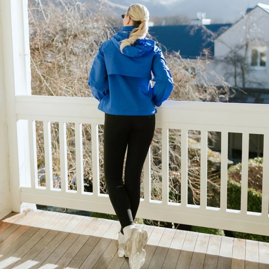 Moke Gracie Wind Breaker Jacket Dazzling Blue