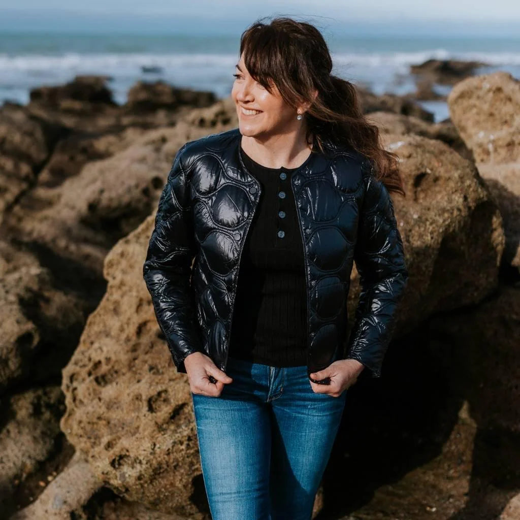 Moke Liss Packable Down Jacket Black