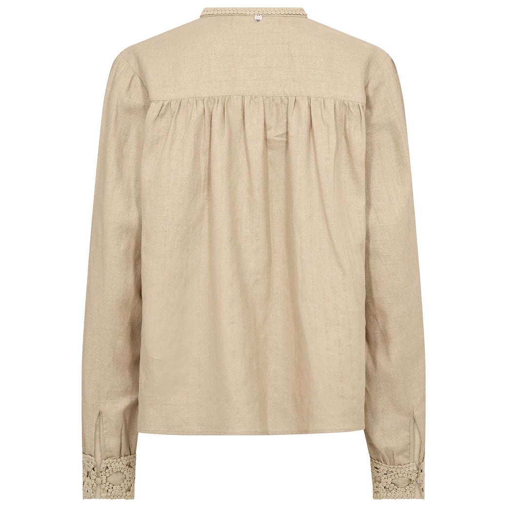 Mos Mosh Evanda LS Blouse Twill