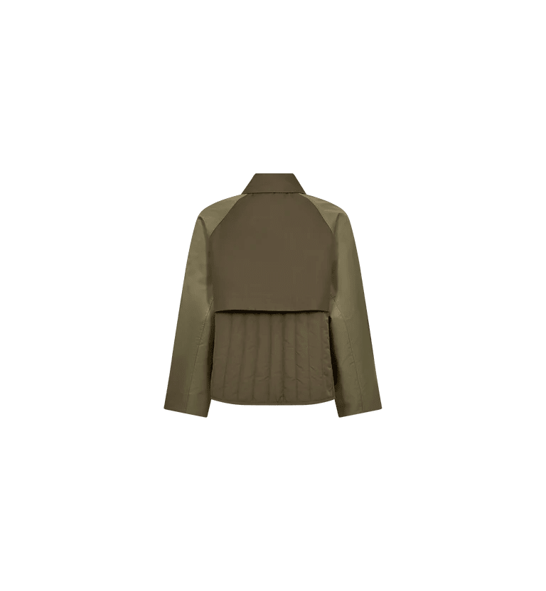 Mos Mosh Zyla Neola Trenchcoat Olive Night