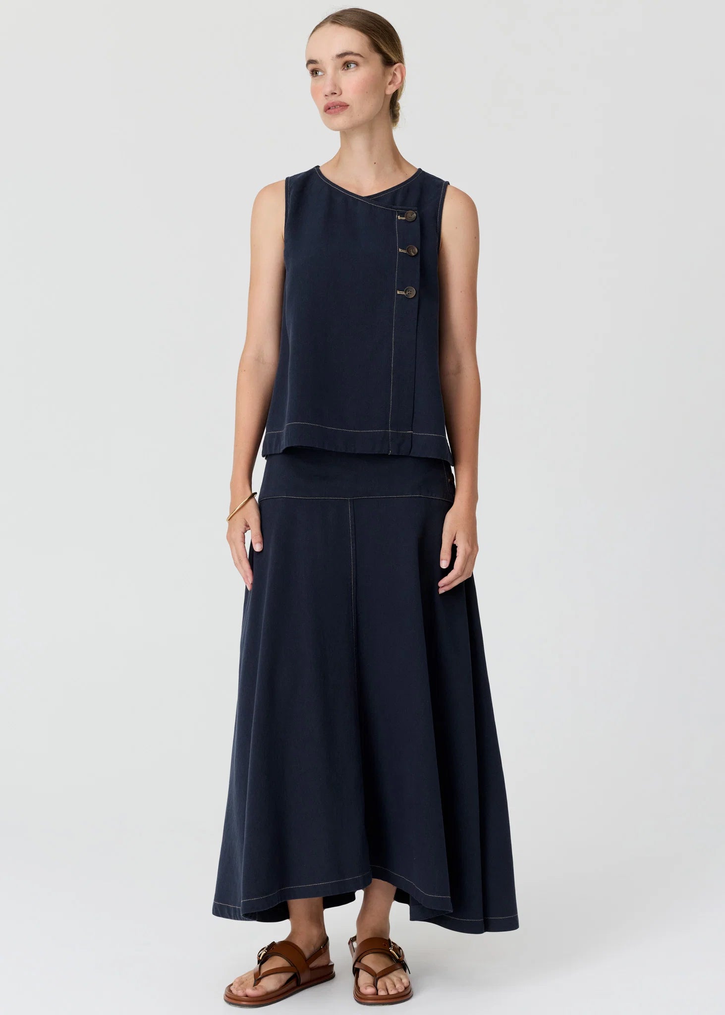 POL Anise Skirt Denim