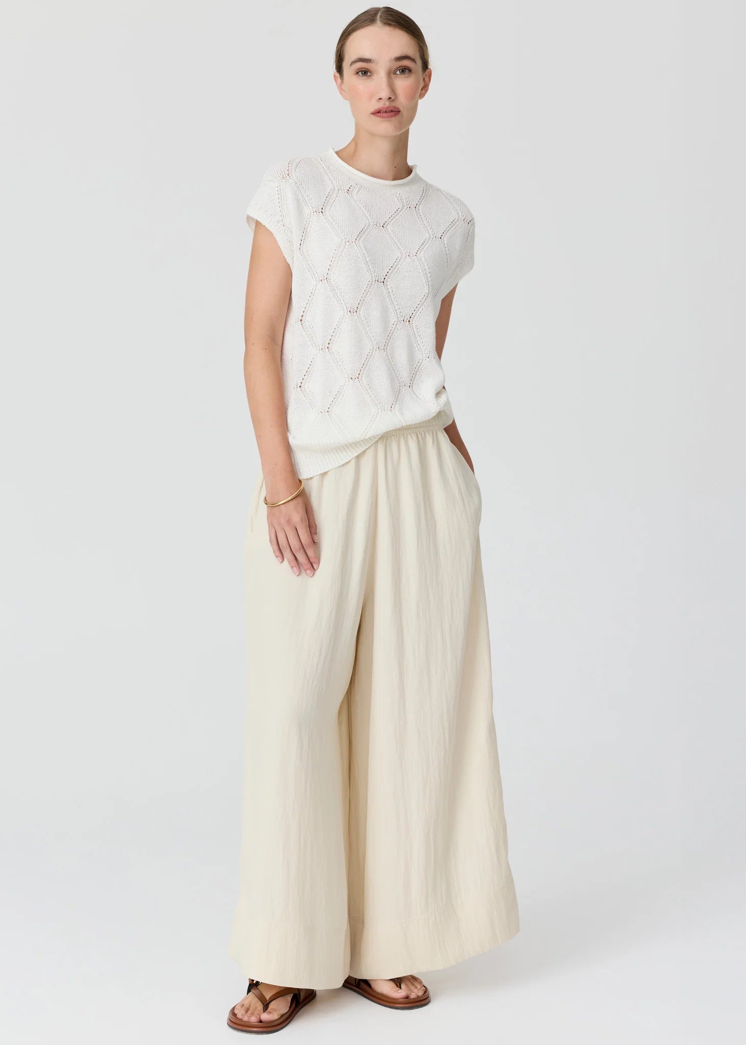 POL Aster Pant Ecru