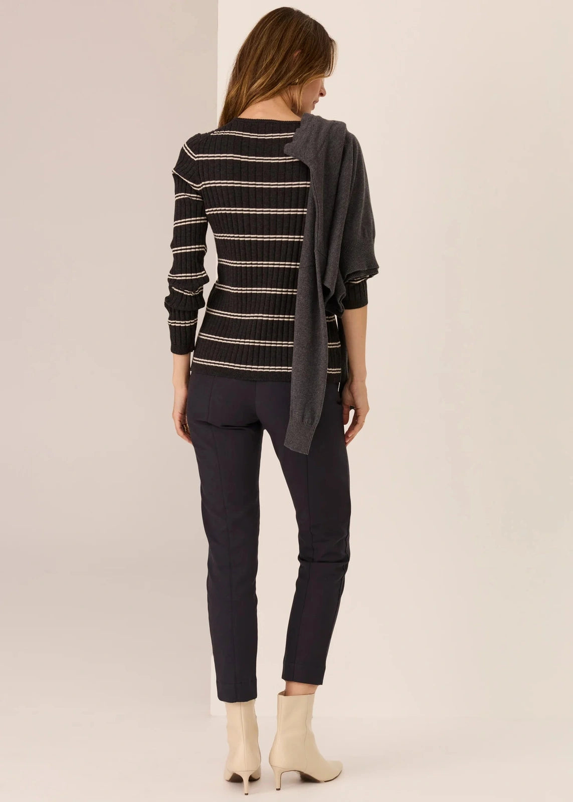 Pol Delta Cigarette Pant Black