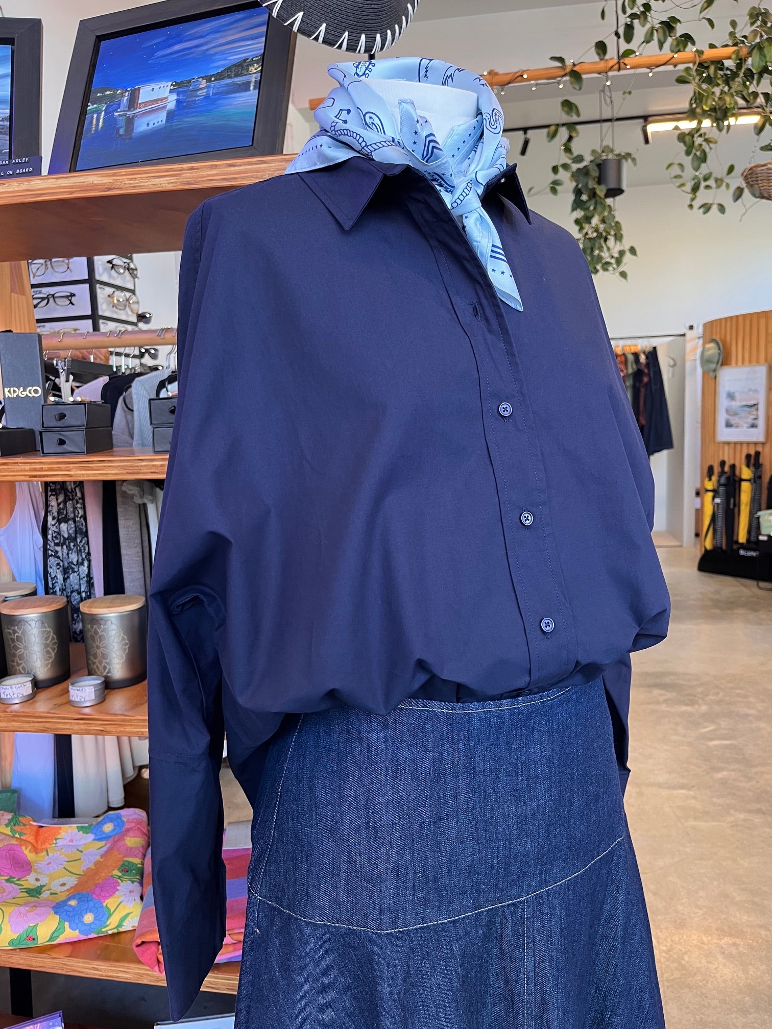 POL Elina 2 Way Shirt Ink