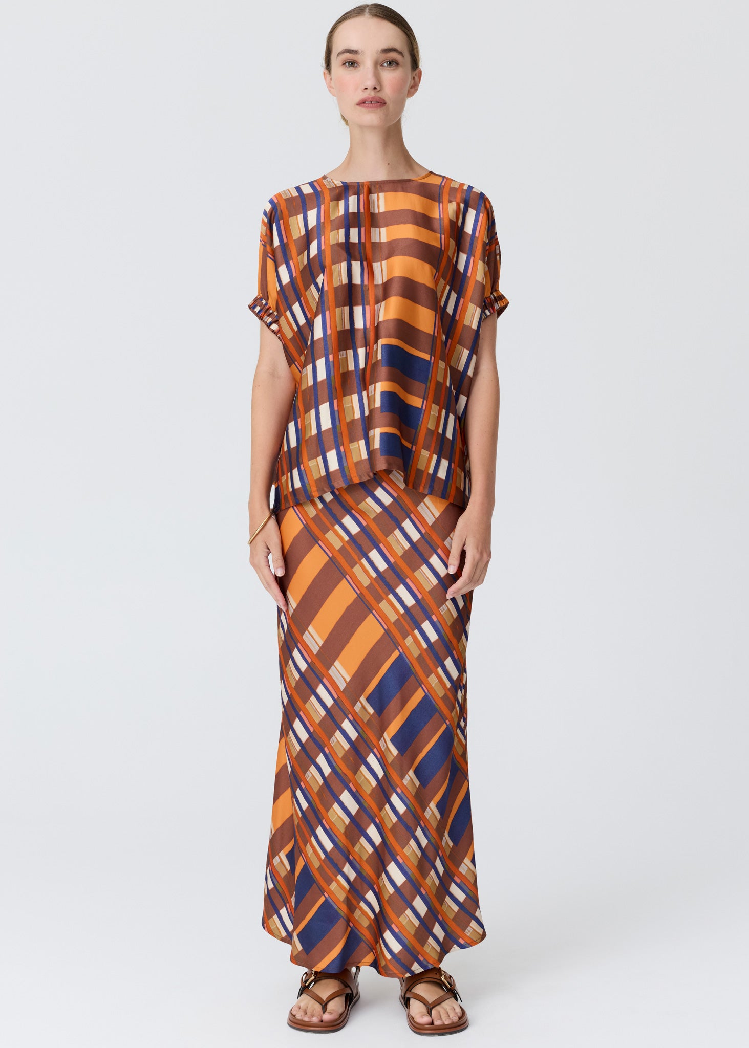POL Lattice Top Amber Check