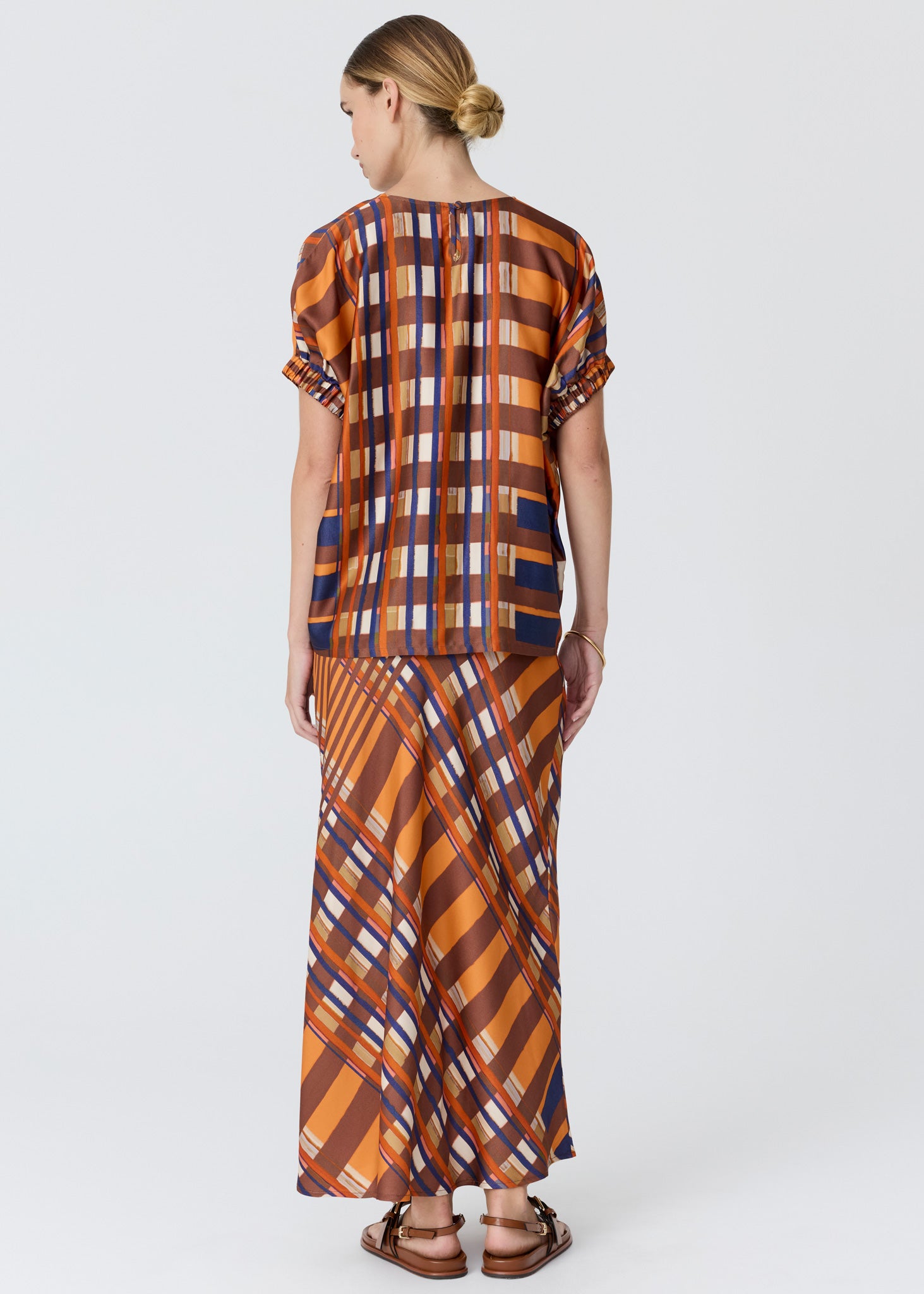 POL Lattice Top Amber Check