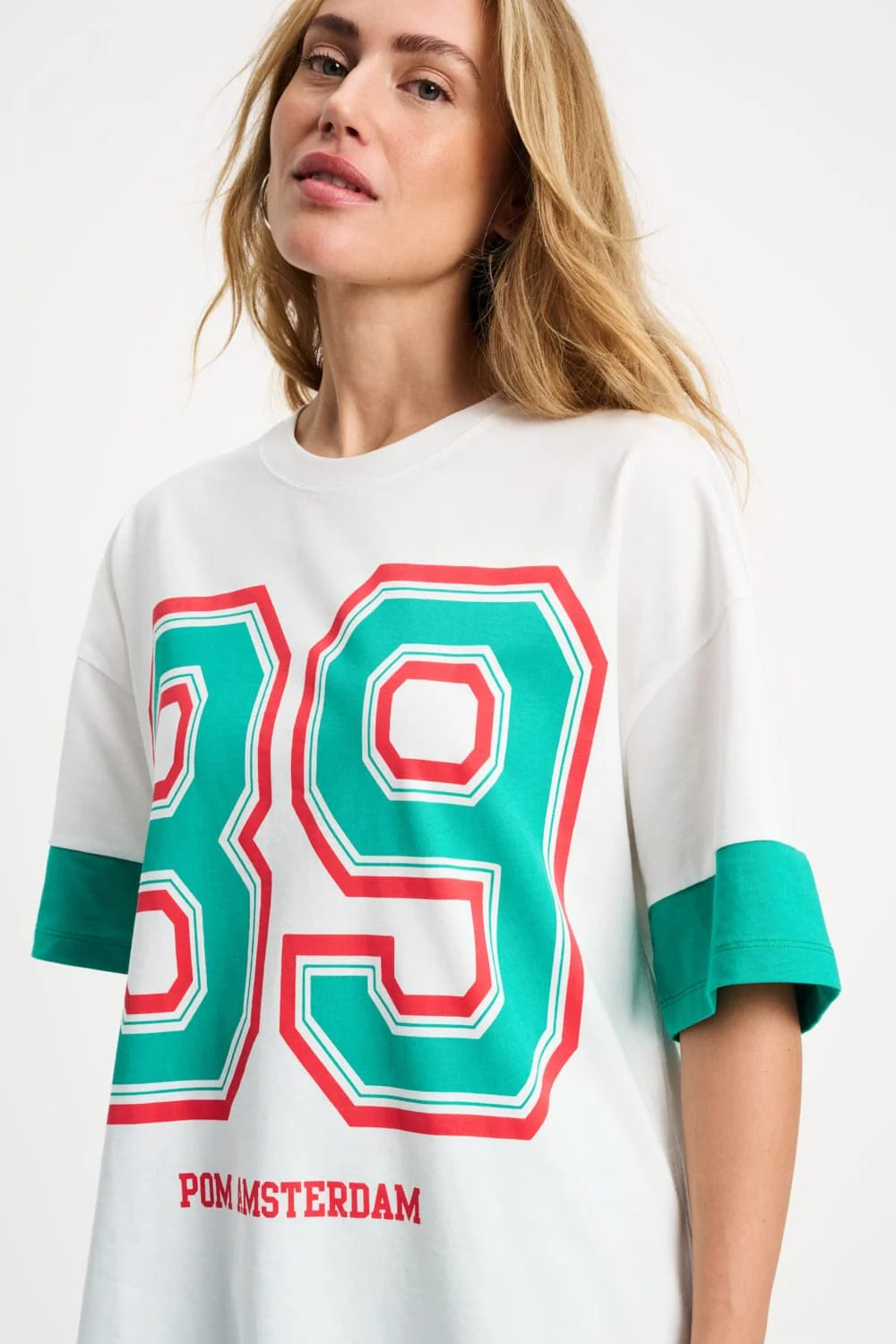 Pom TShirt Oversized Summer of 89