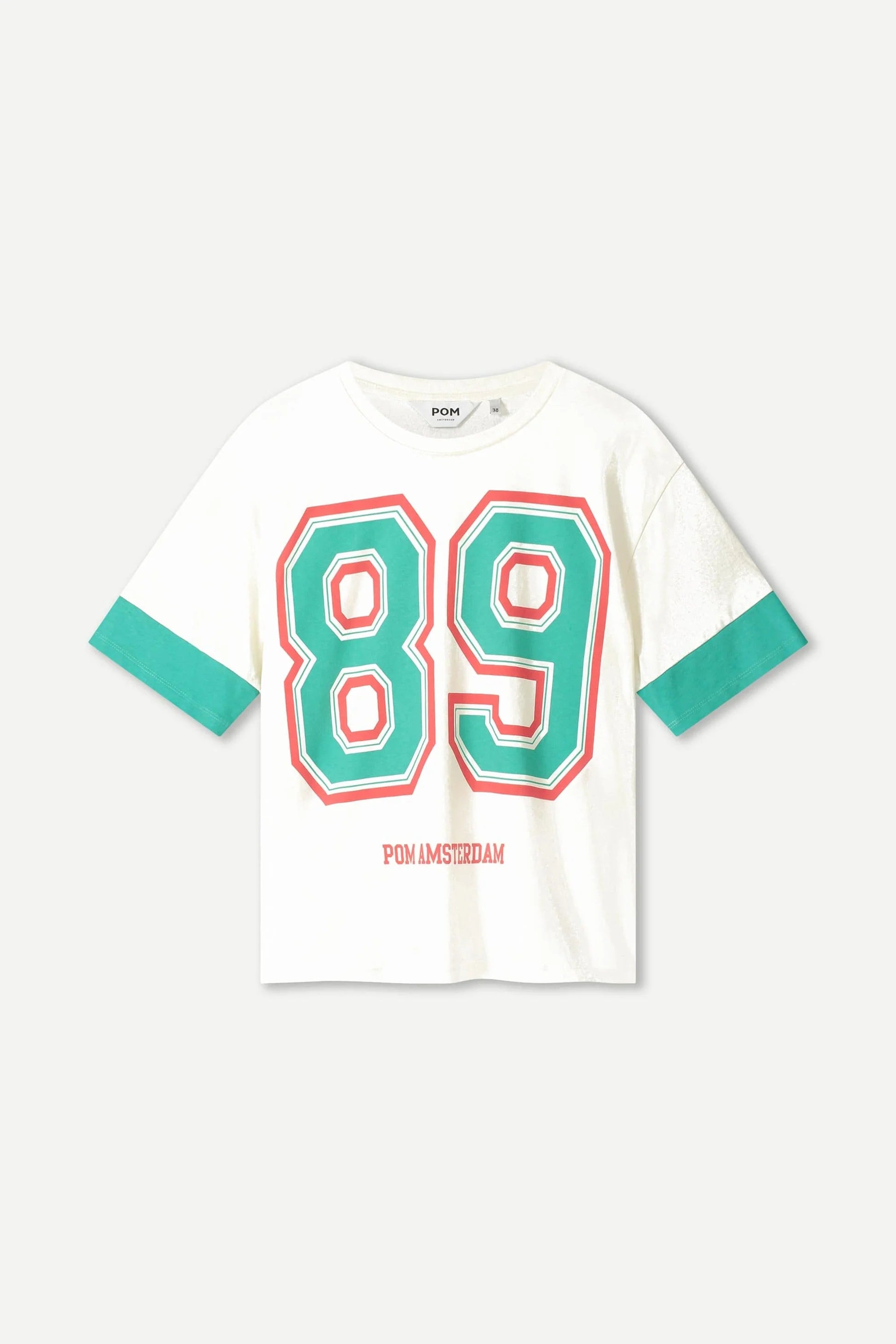 Pom TShirt Oversized Summer of 89