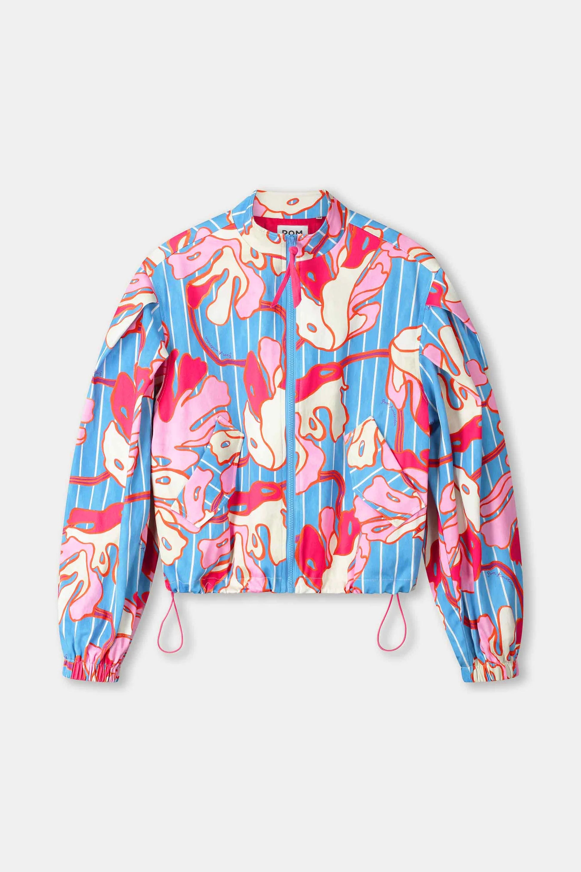 Pom Urban Flora Stripe Jacket