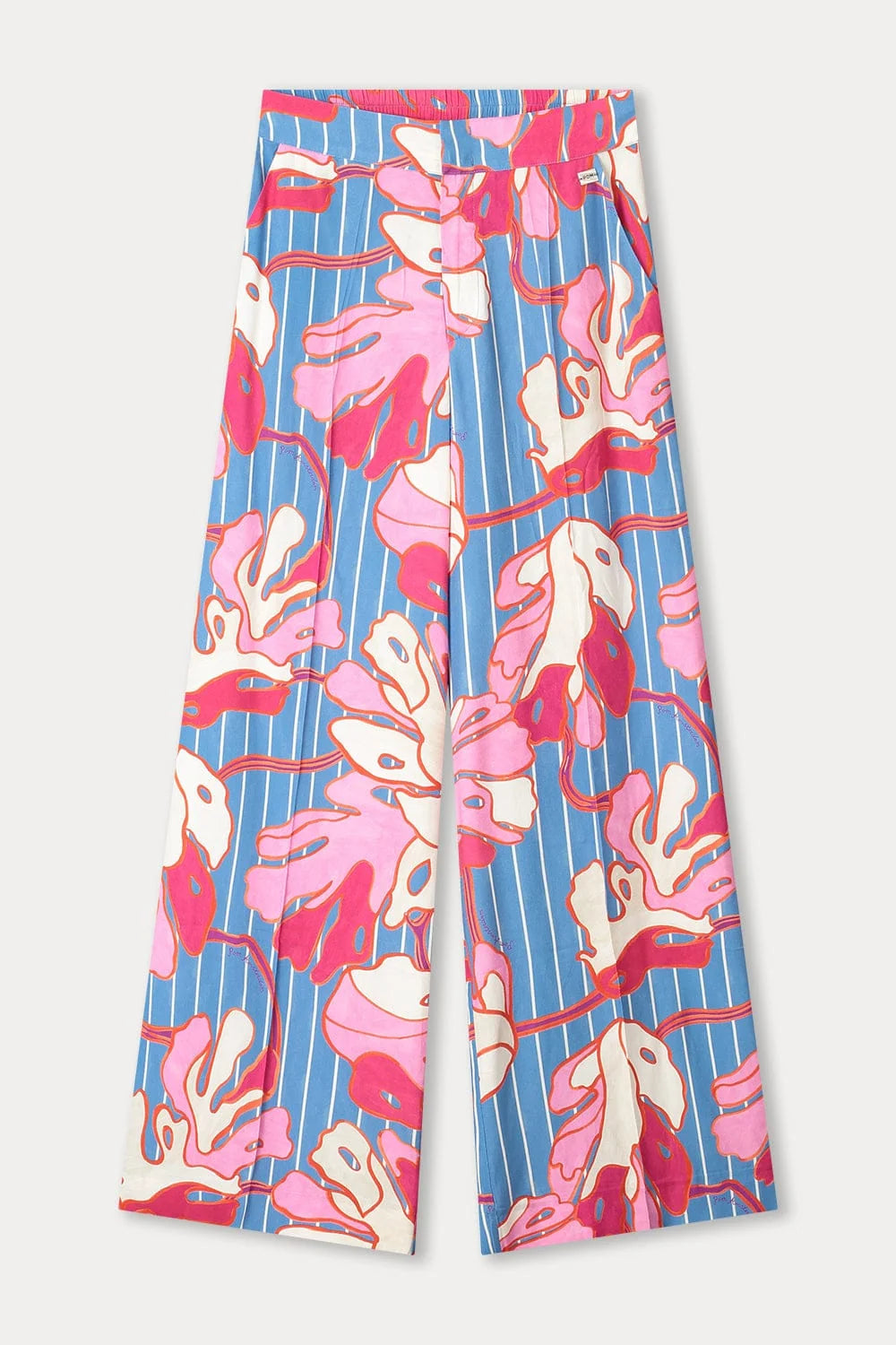 Pom Urban Flora Stripe Pants