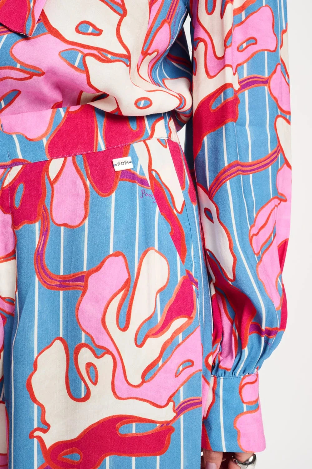 Pom Urban Flora Stripe Pants