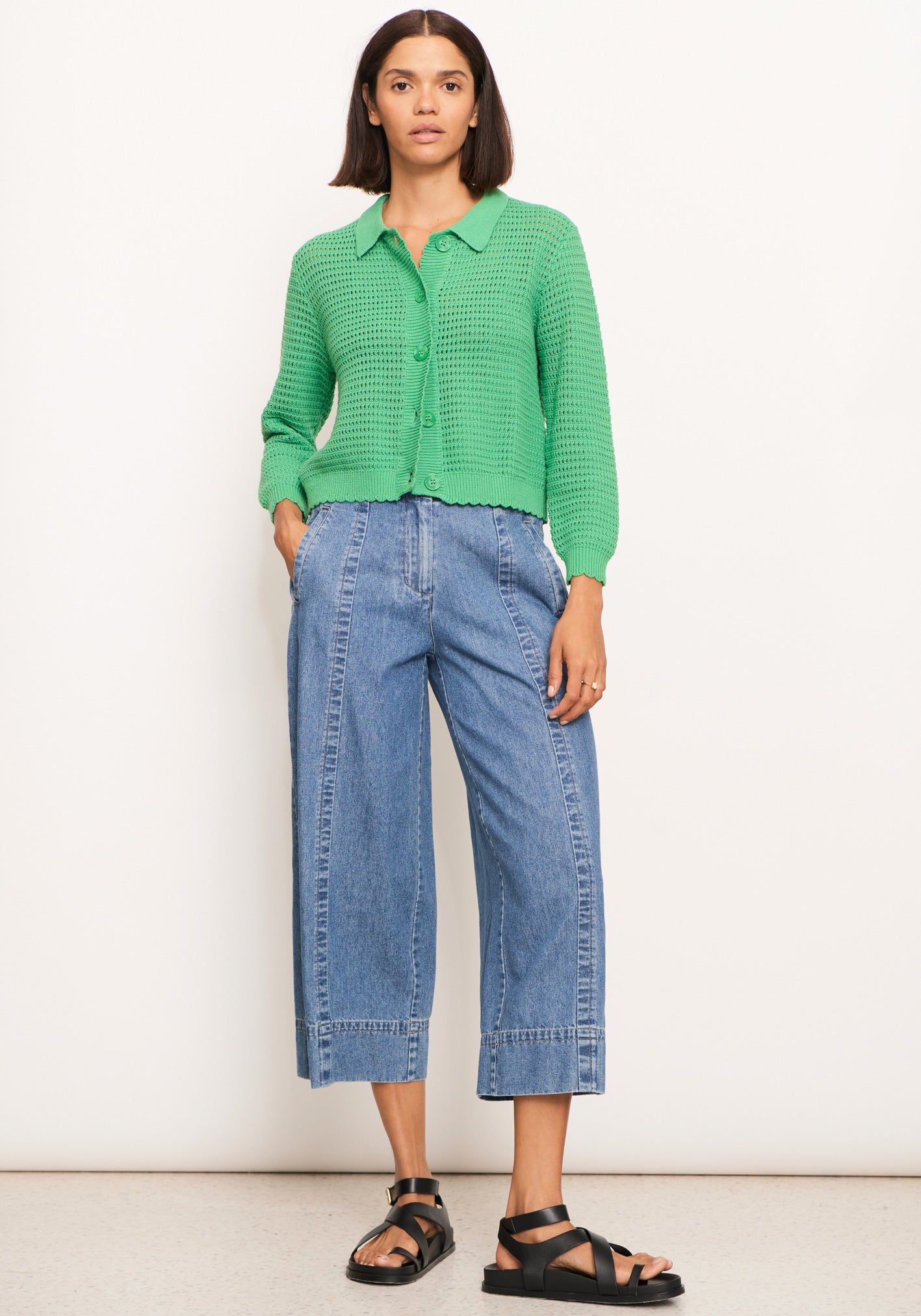 POL Raydel Denim Pant Light Wash