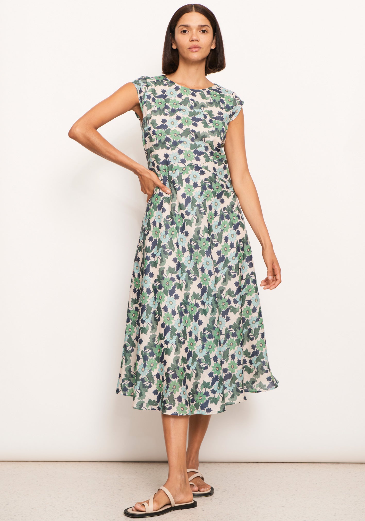 POL Delphine Dress Delphine Print