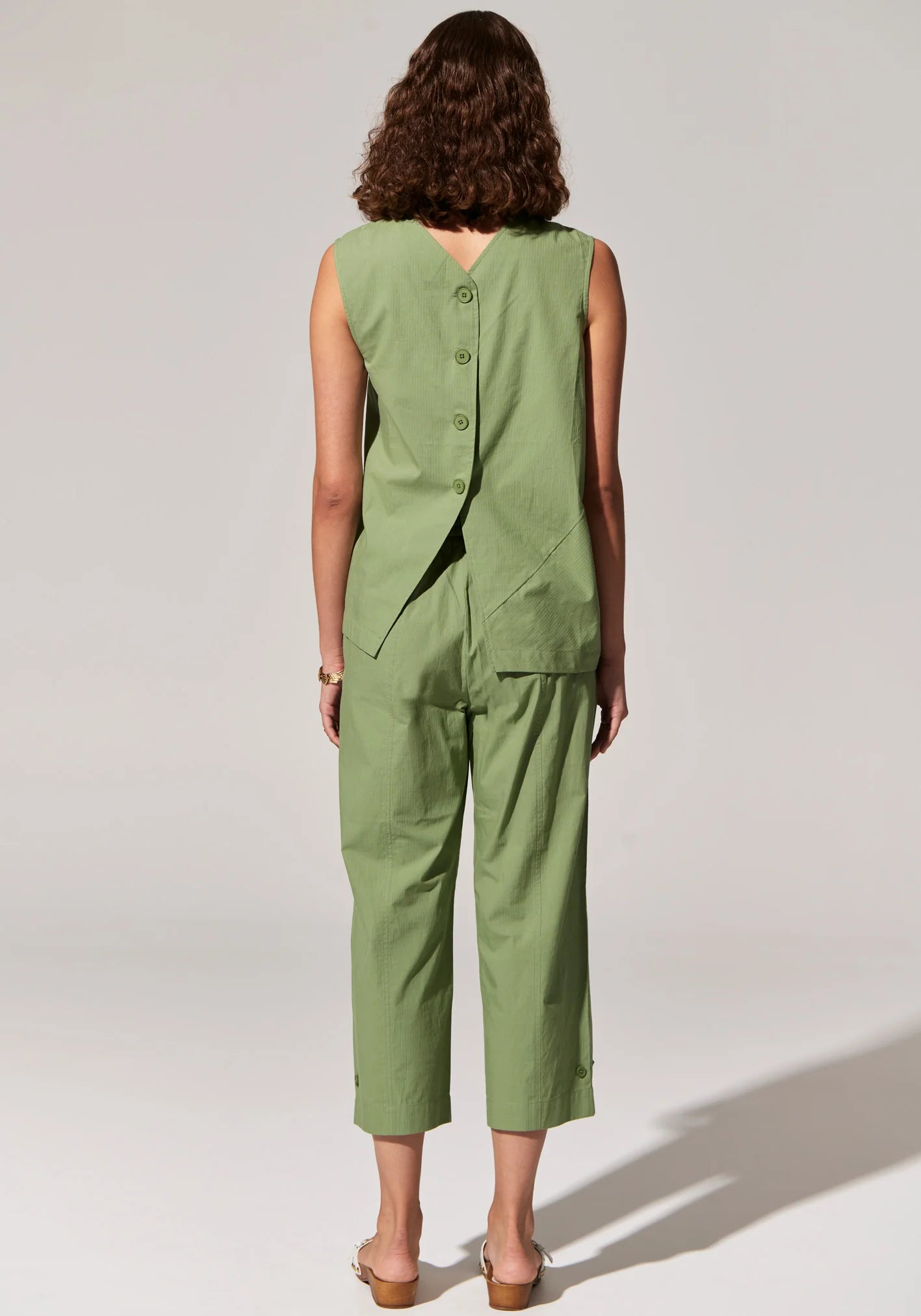 POL Ava Convertible Pant Green