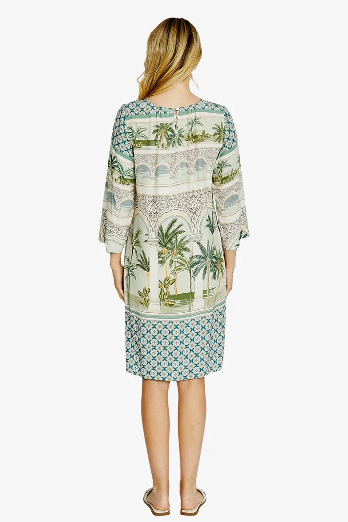 Ping Pong Lani Shift Dress Oasis Print