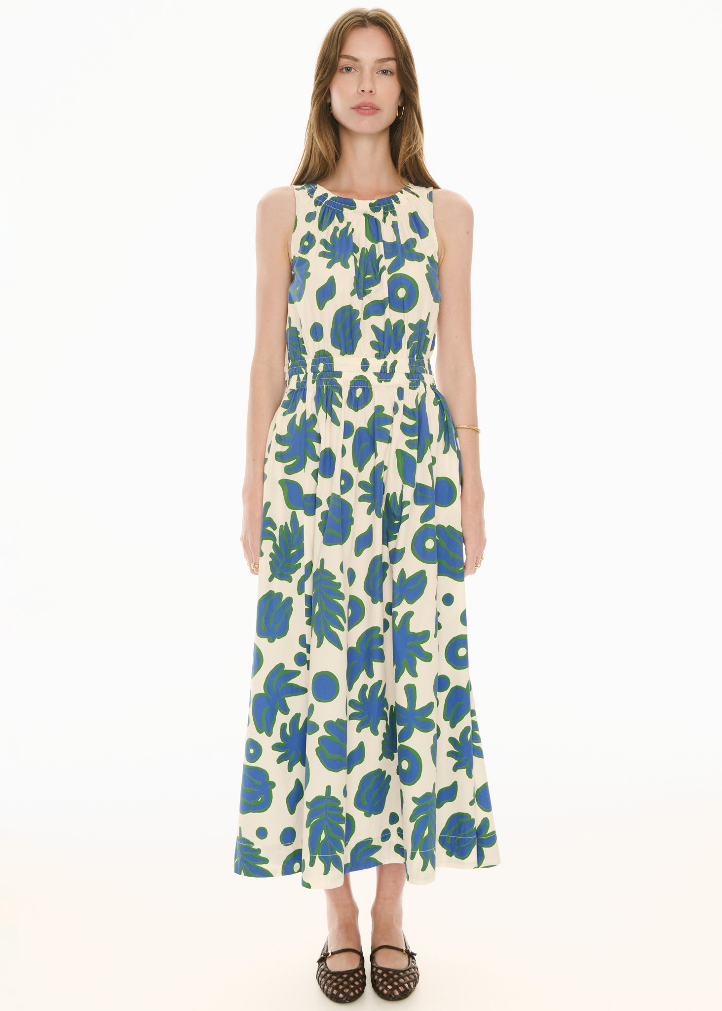 Pol Jaine Tank Dress Donut Palm