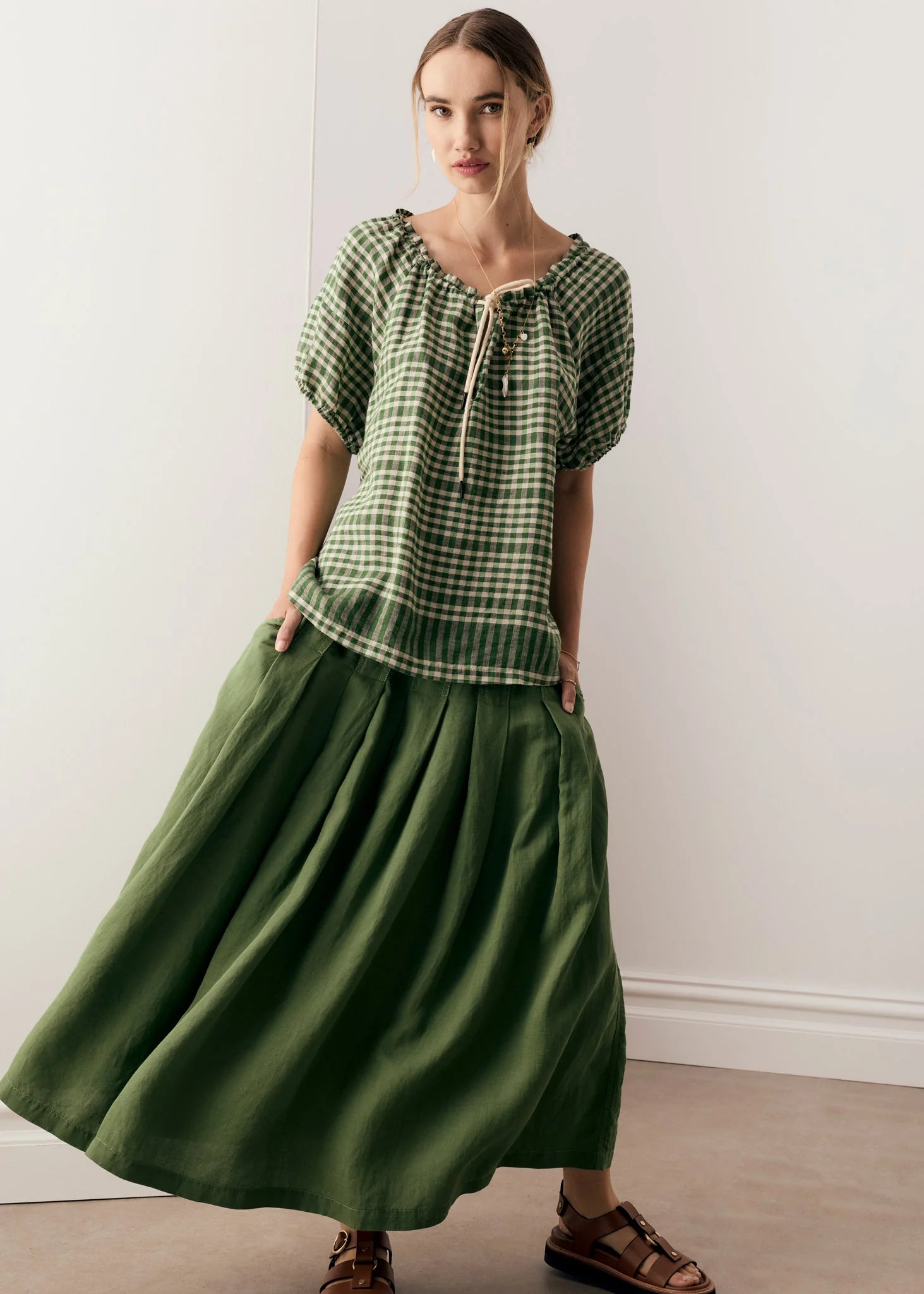 Pol Lume Top Gingham