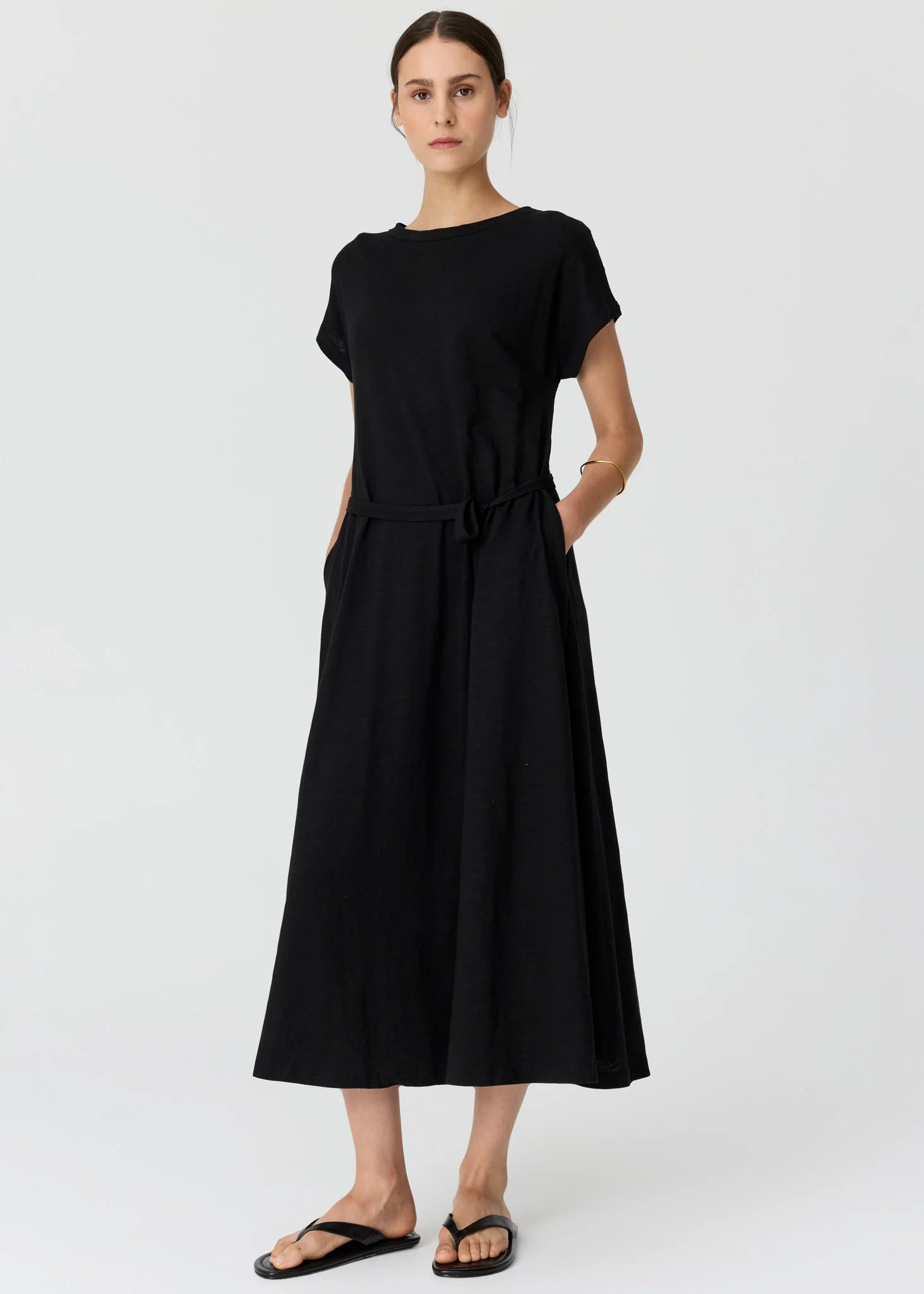 Pol Mast Tee Dress Black