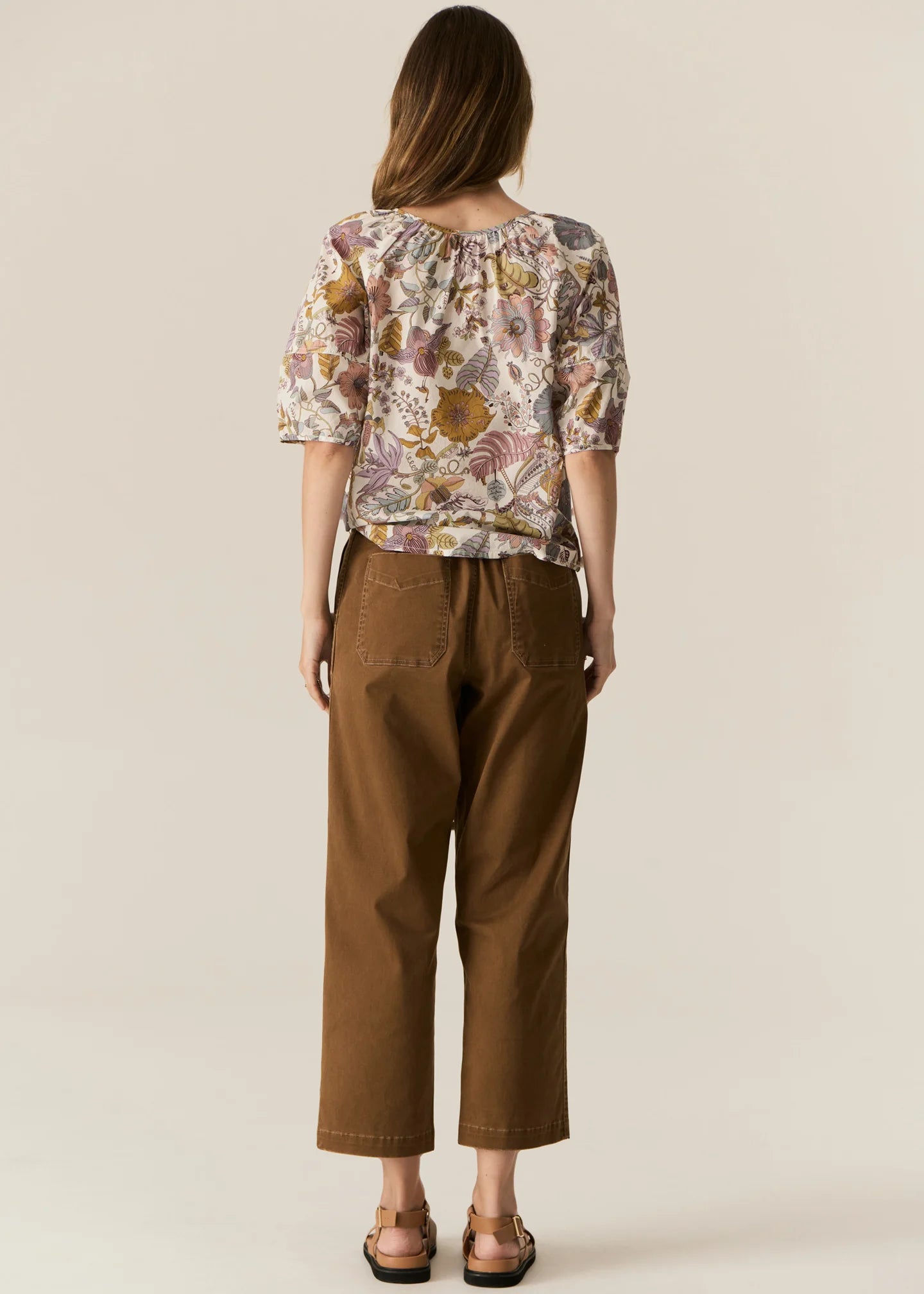 Pol Fern Tapered Pant Espresso
