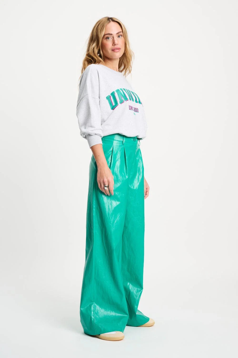 Pom Amsterdam Faux Leather Wander Green