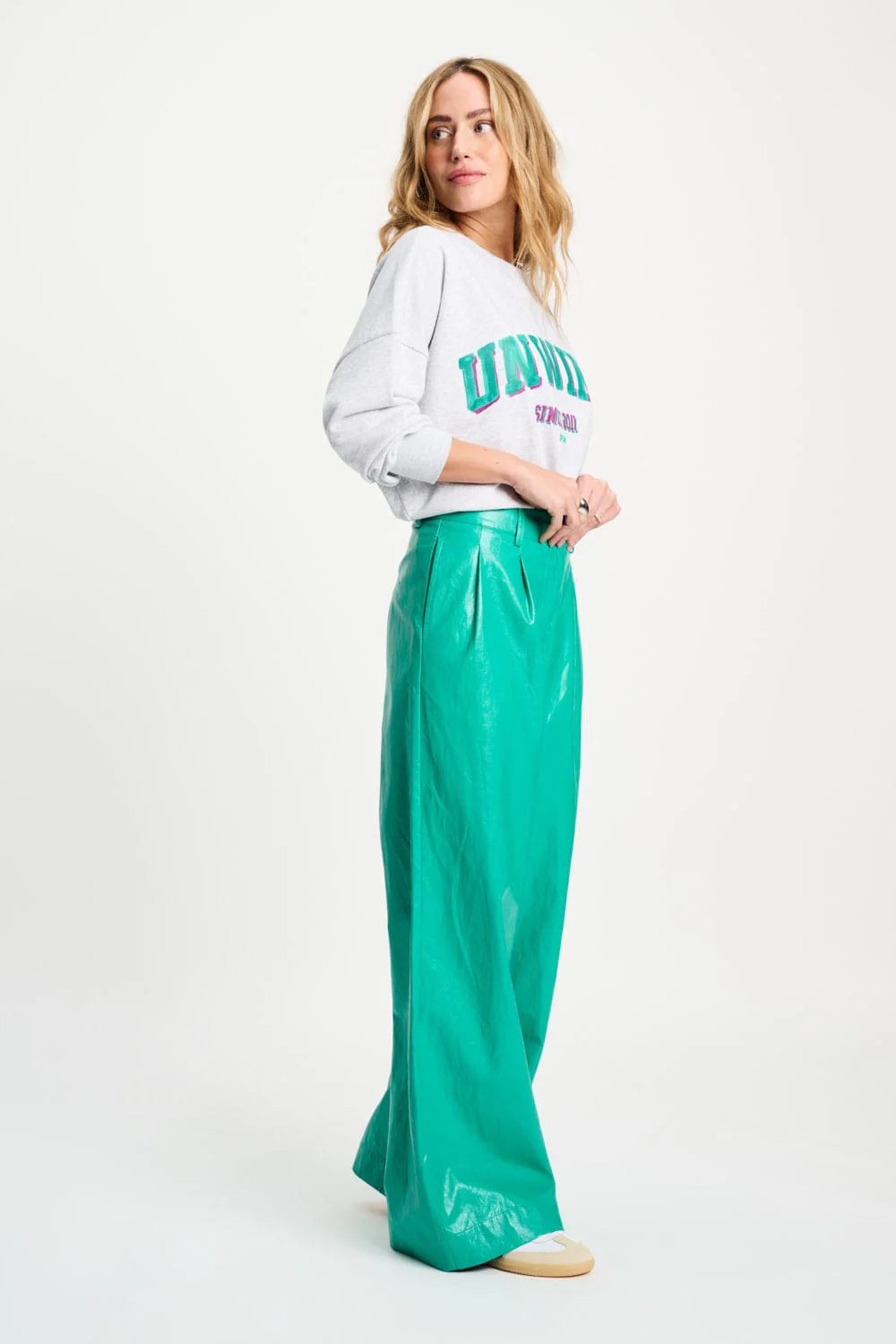 Pom Amsterdam Faux Leather Wander Green