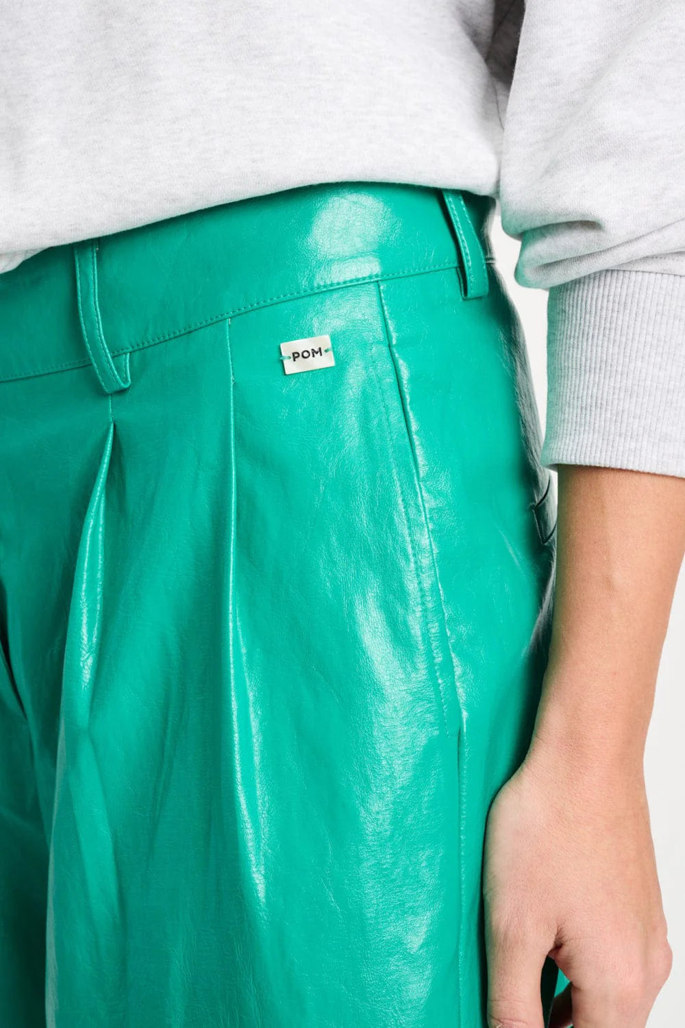 Pom Amsterdam Faux Leather Wander Green