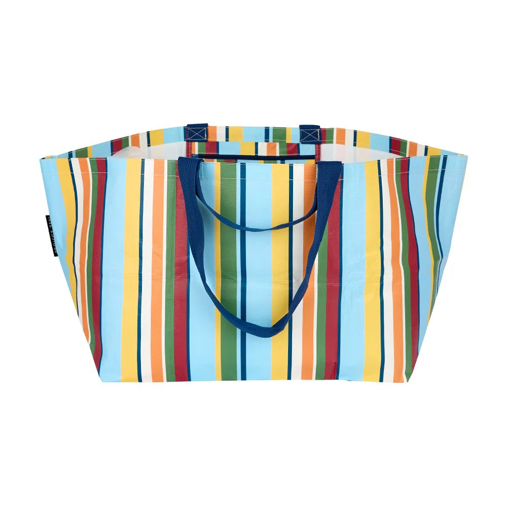 Project Ten Retro Stripe Oversize Tote