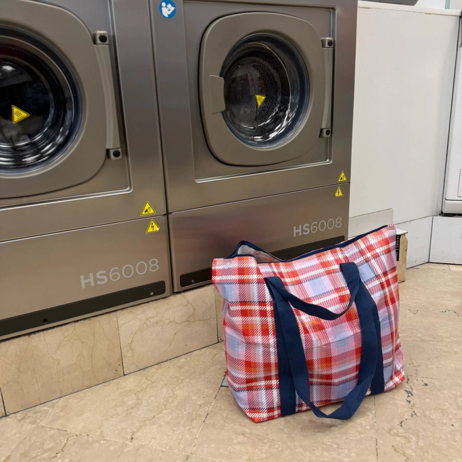 Project Ten Zip Medium Tote Tartan