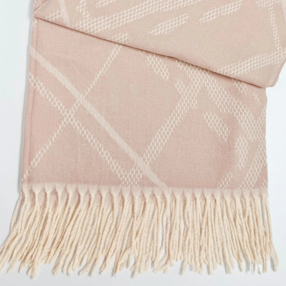 Queen of the Foxes Scarf Instinct Woven Blush