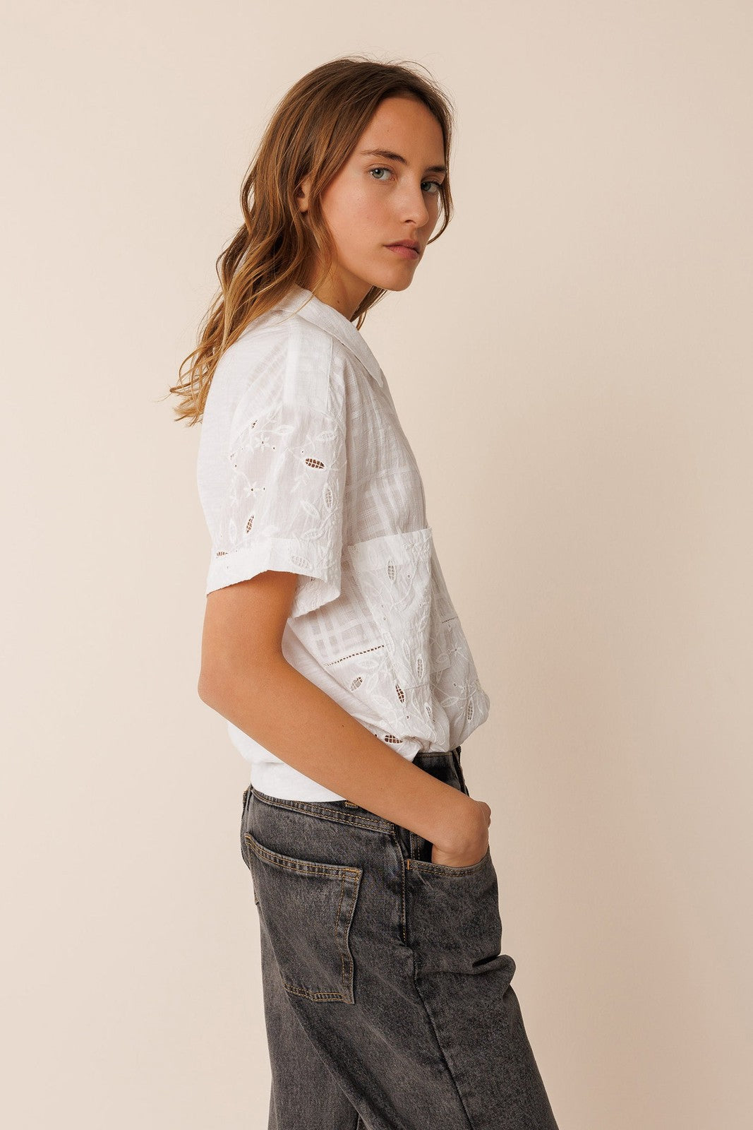 Indi & Cold SK350 Combined Embroidery Shirt