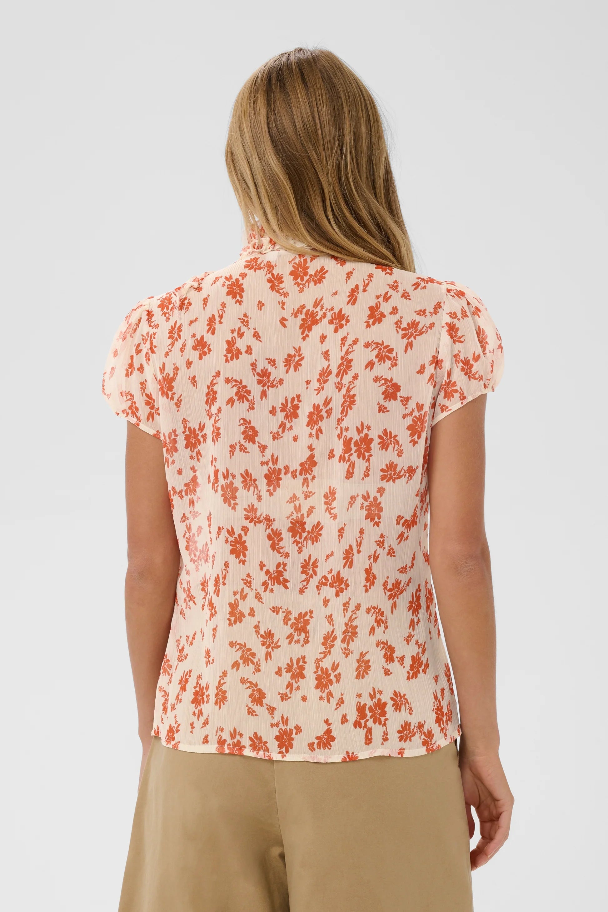 Saint Tropez Lilja Shirt Seedpearl Valiant