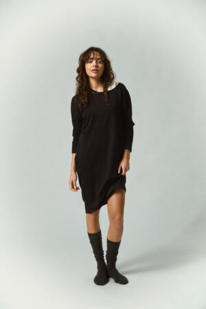 Saint Tropez Mila Roundneck Dress Black
