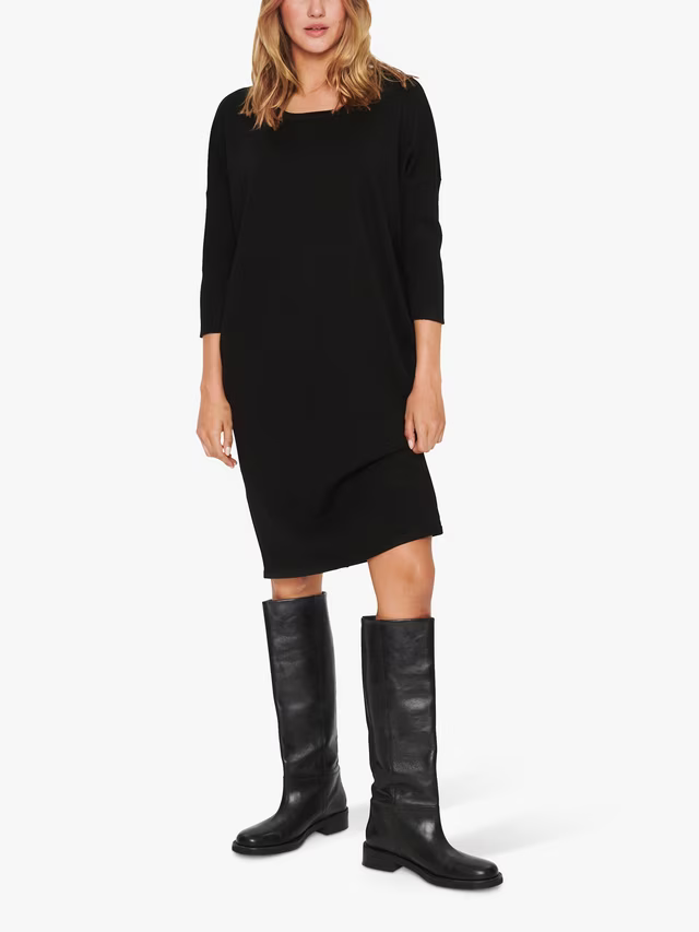 Saint Tropez Mila Roundneck Dress Black