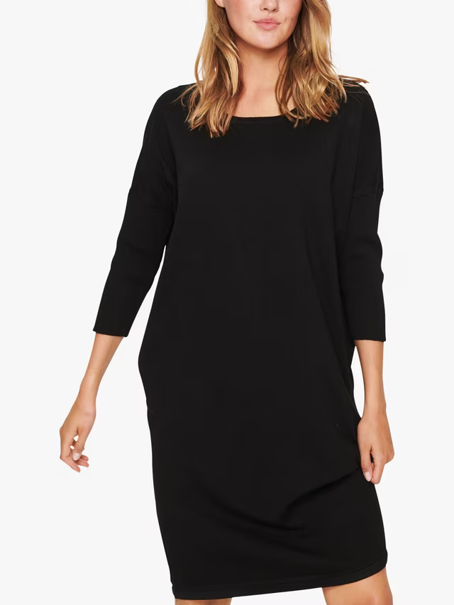 Saint Tropez Mila Roundneck Dress Black
