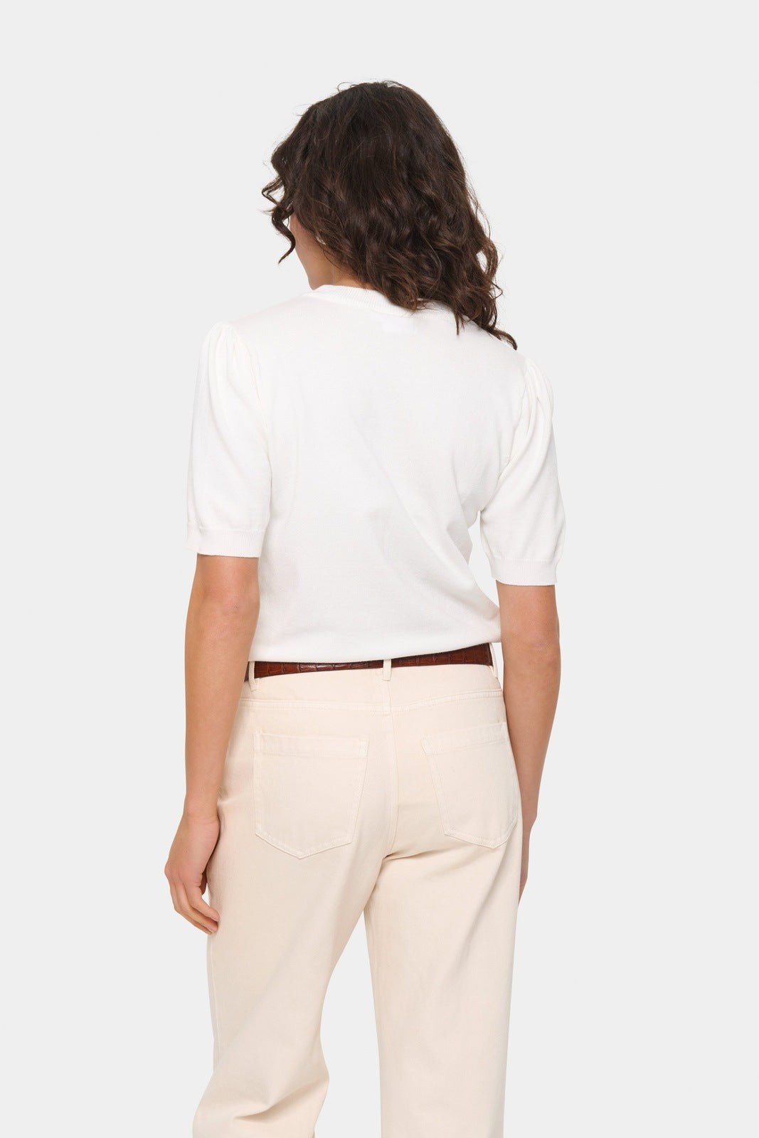 Saint Tropez Mila SS Pullover Ice