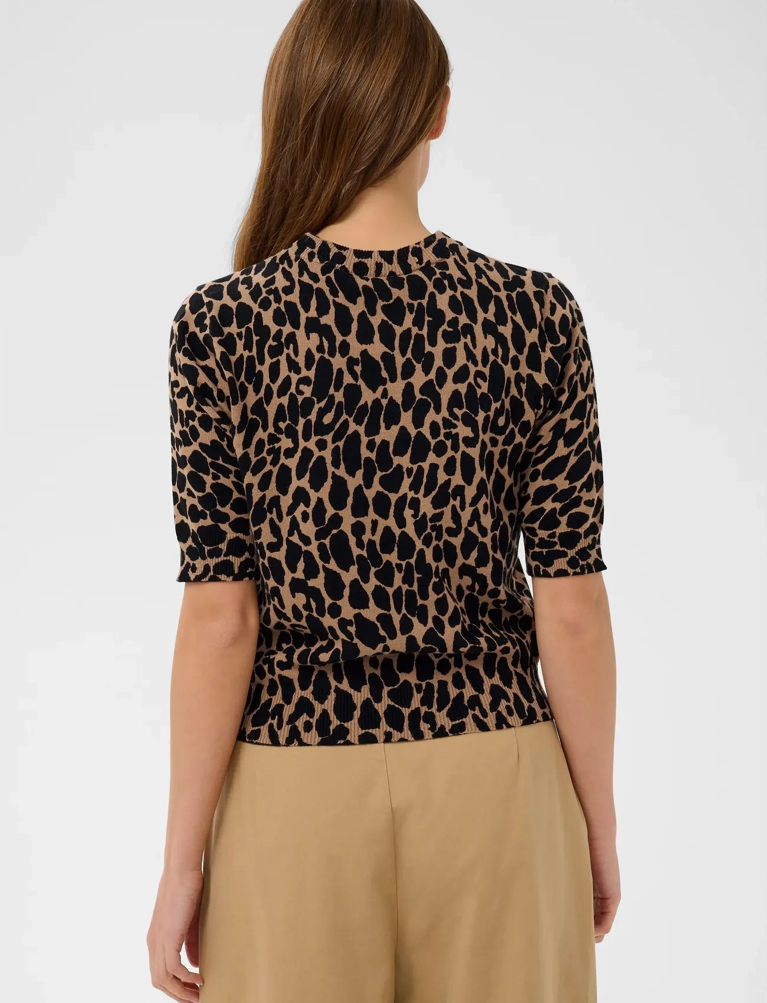 Saint Tropez PalomaSZ Pullover Tigers Eye Spotty Leopard