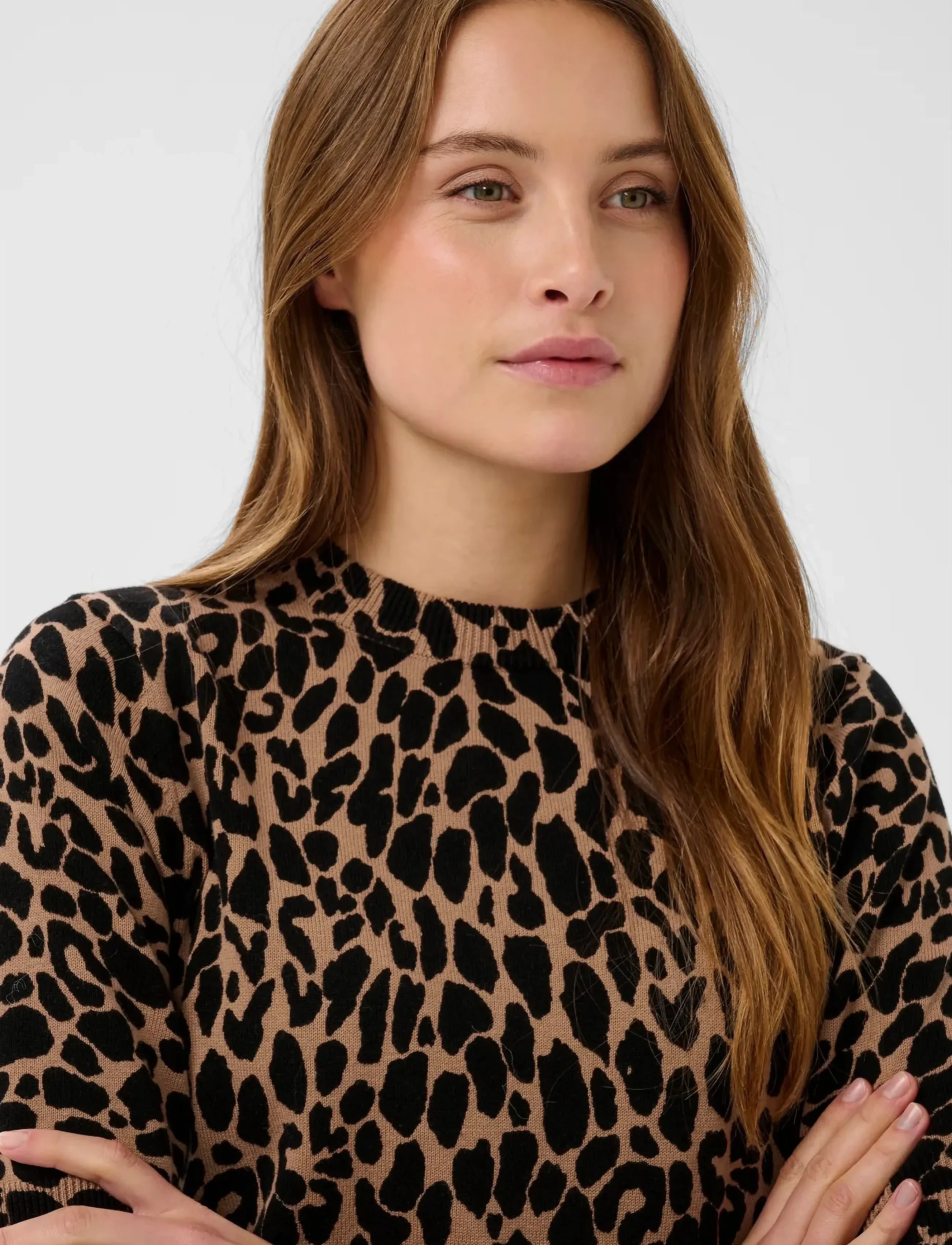 Saint Tropez PalomaSZ Pullover Tigers Eye Spotty Leopard