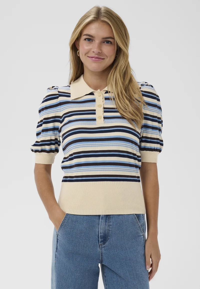 Saint Tropez PhilliaSZ Pullover Allure Multi Stripe