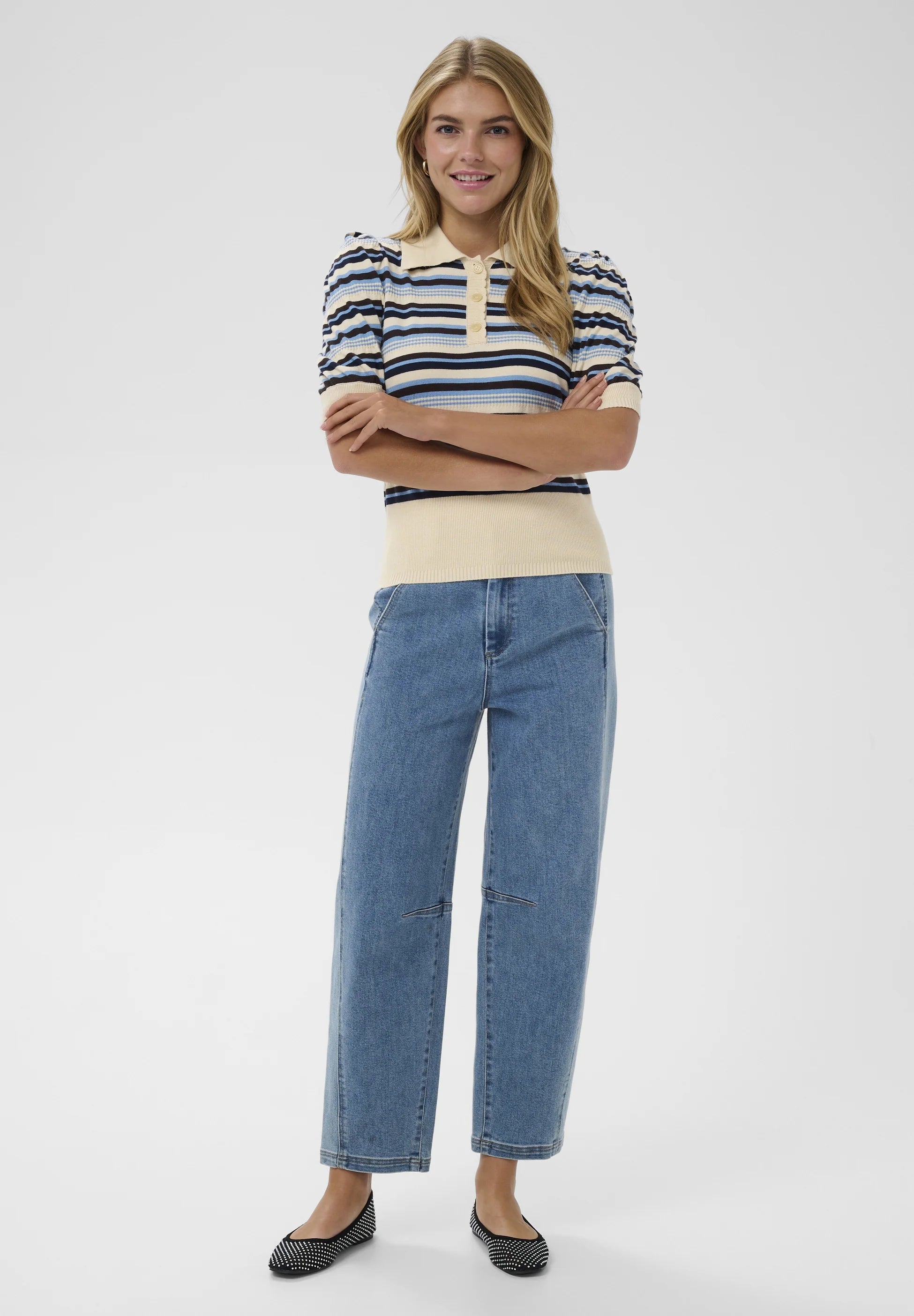 Saint Tropez PhilliaSZ Pullover Allure Multi Stripe