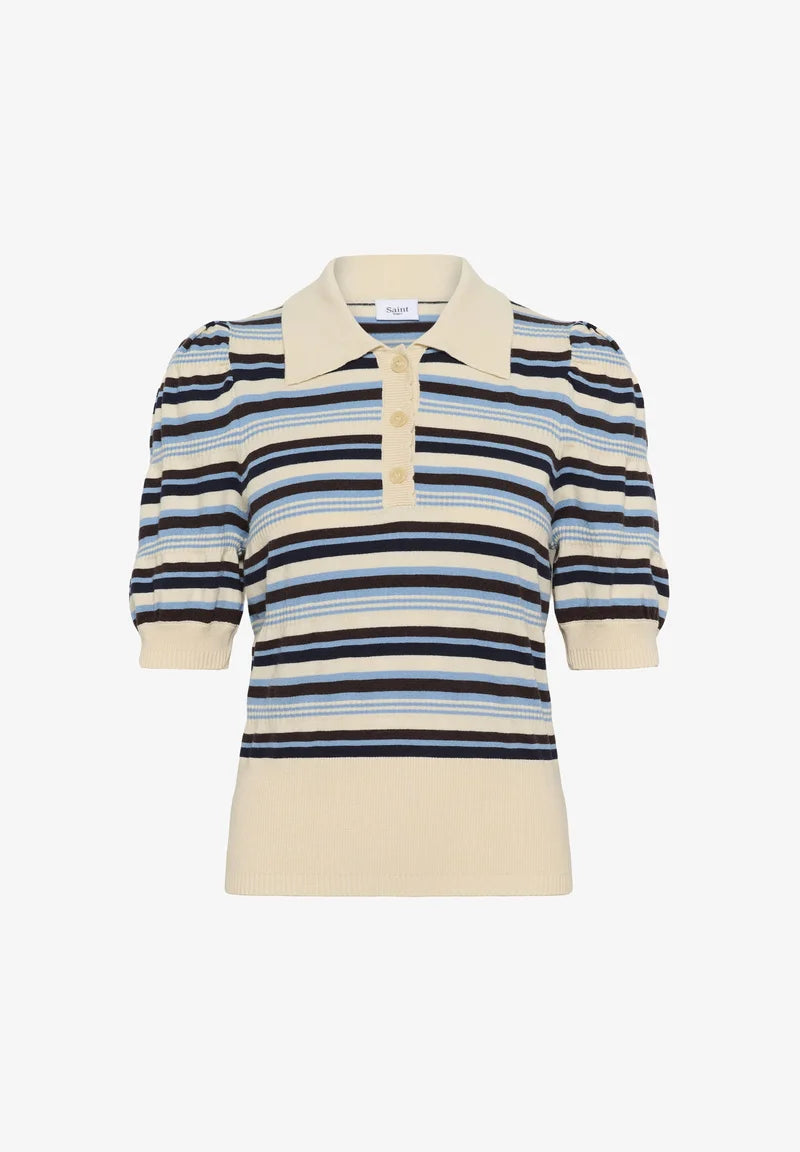 Saint Tropez PhilliaSZ Pullover Allure Multi Stripe