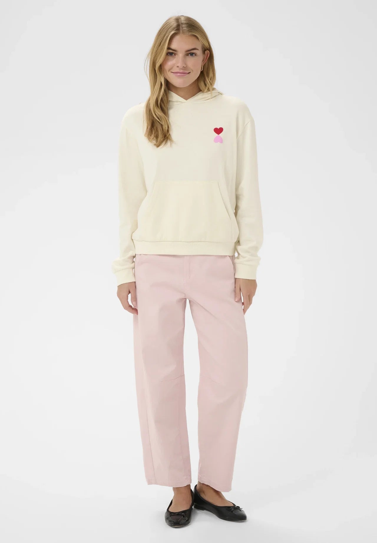 Saint Tropez Pixiline Hoodie Baby's Breath