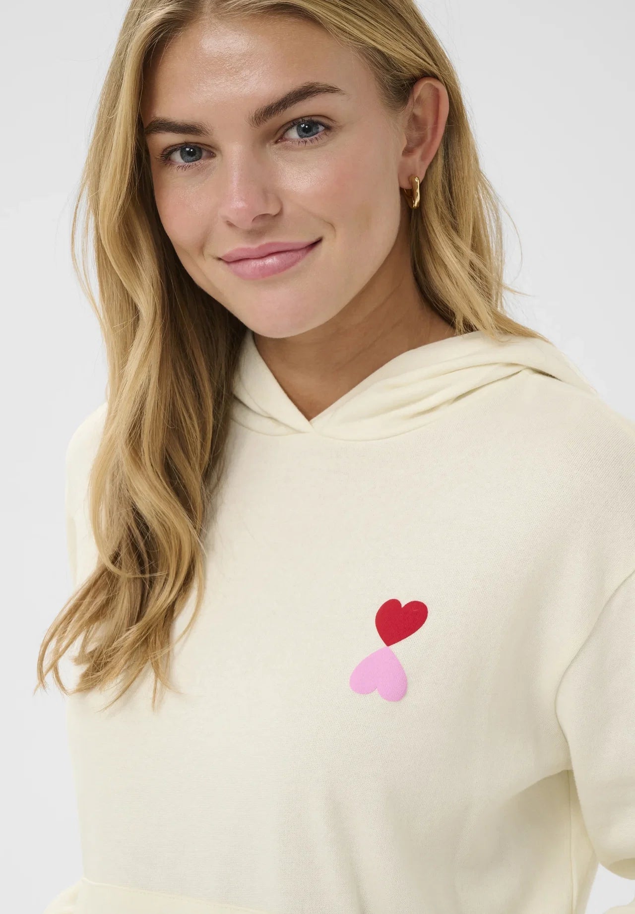 Saint Tropez Pixiline Hoodie Baby's Breath