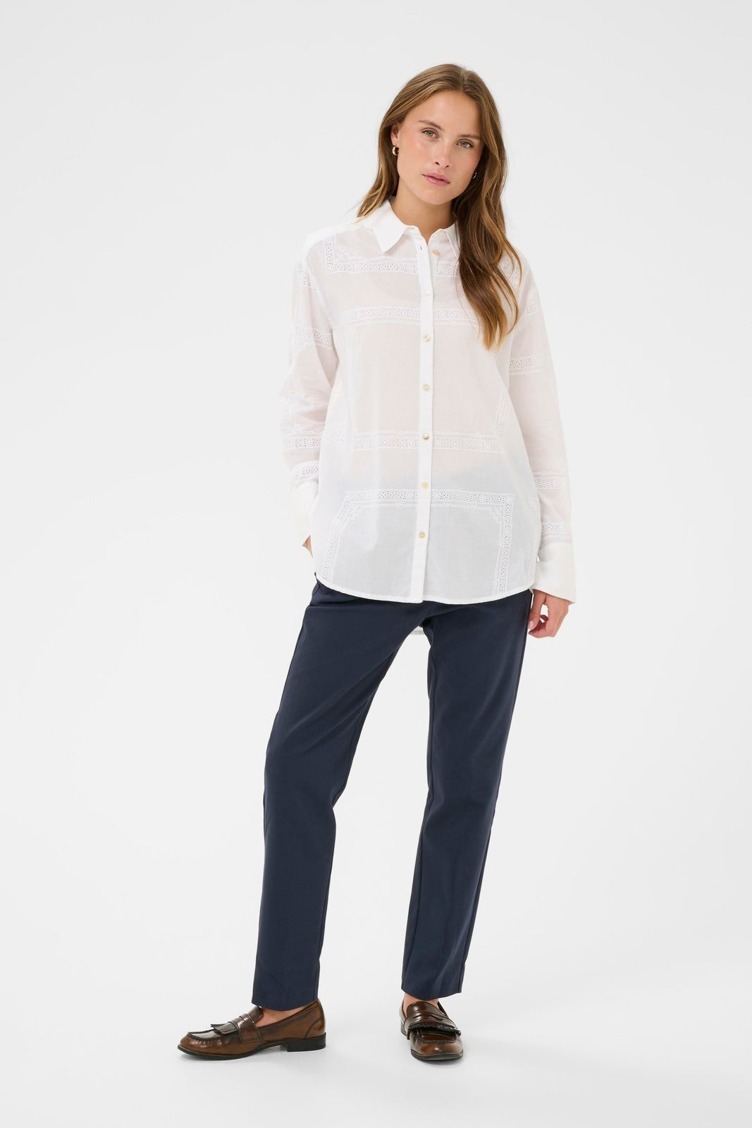 Saint Tropez Olicia Shirt Bright White