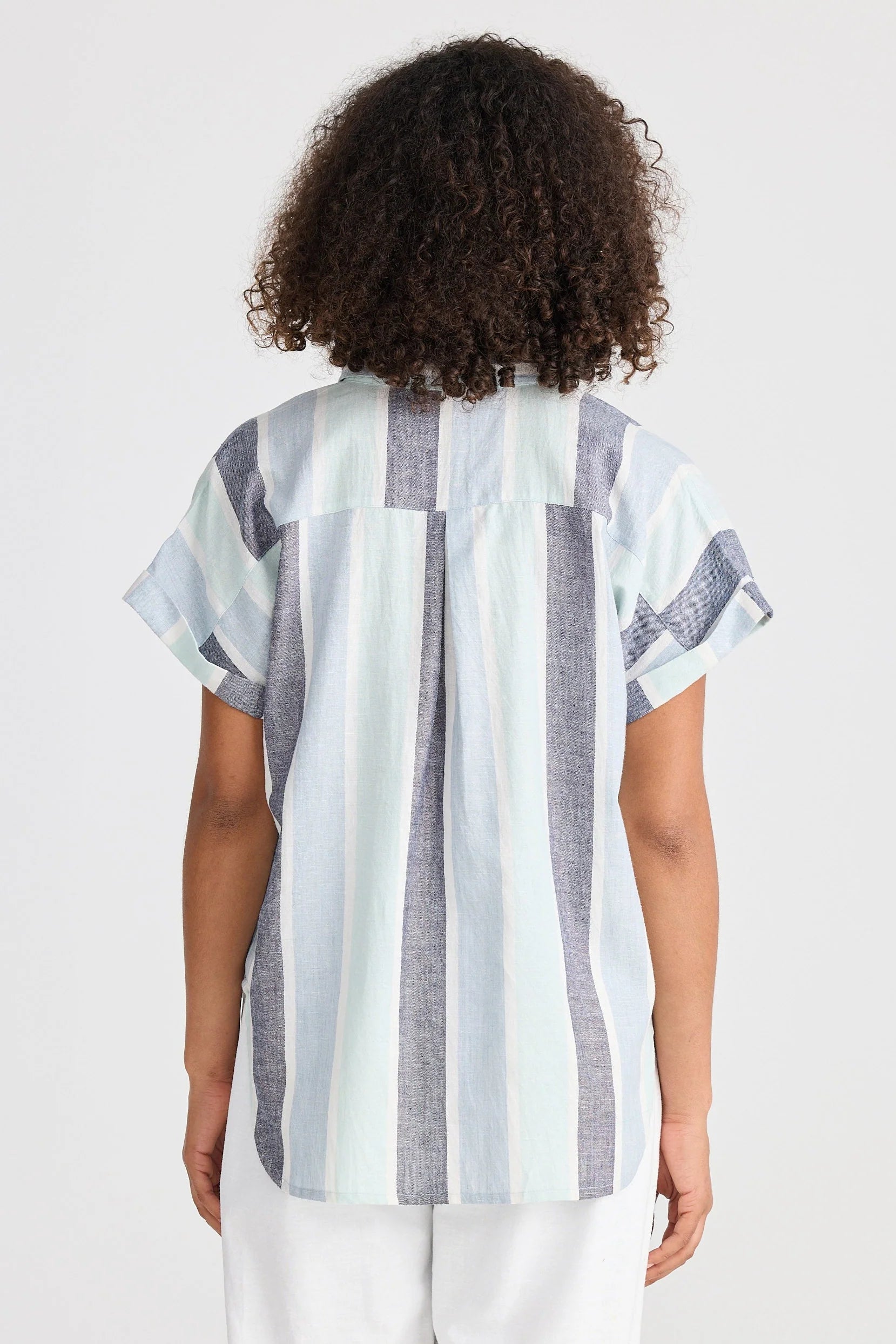 Shanty Dune Shirt Tulip Stripe