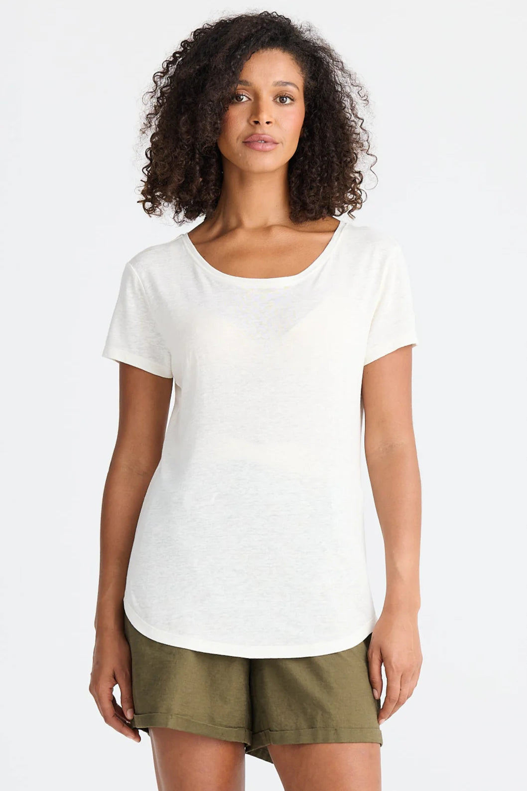 Shanty Monza Tee White