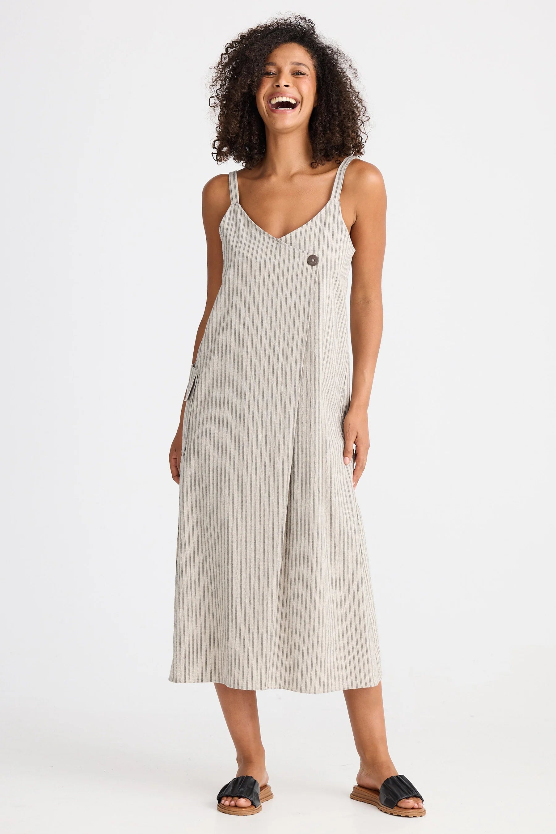 Shanty Nocelle Dress Pisa Stripe