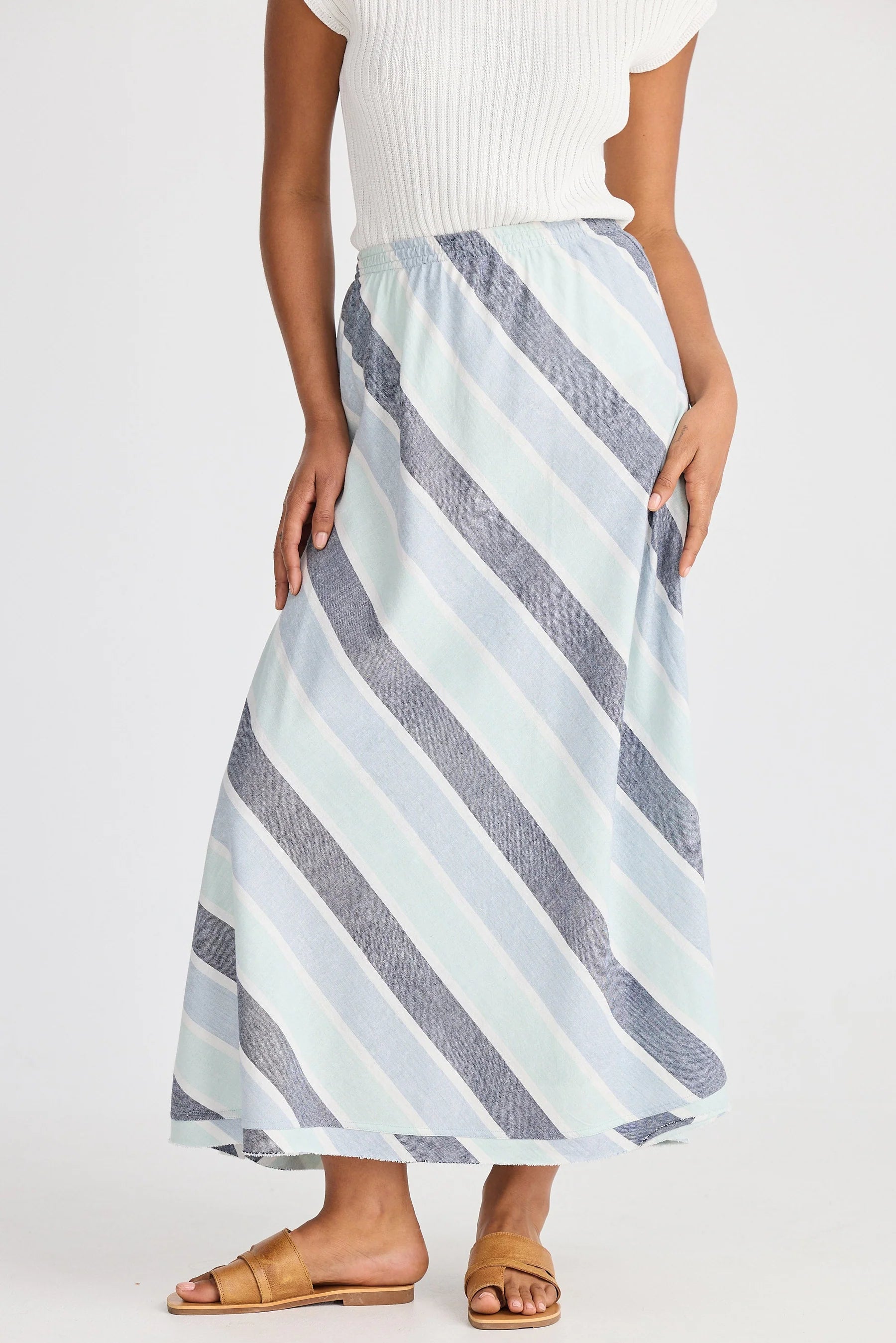 Shanty Sicily Skirt Tulip Stripe