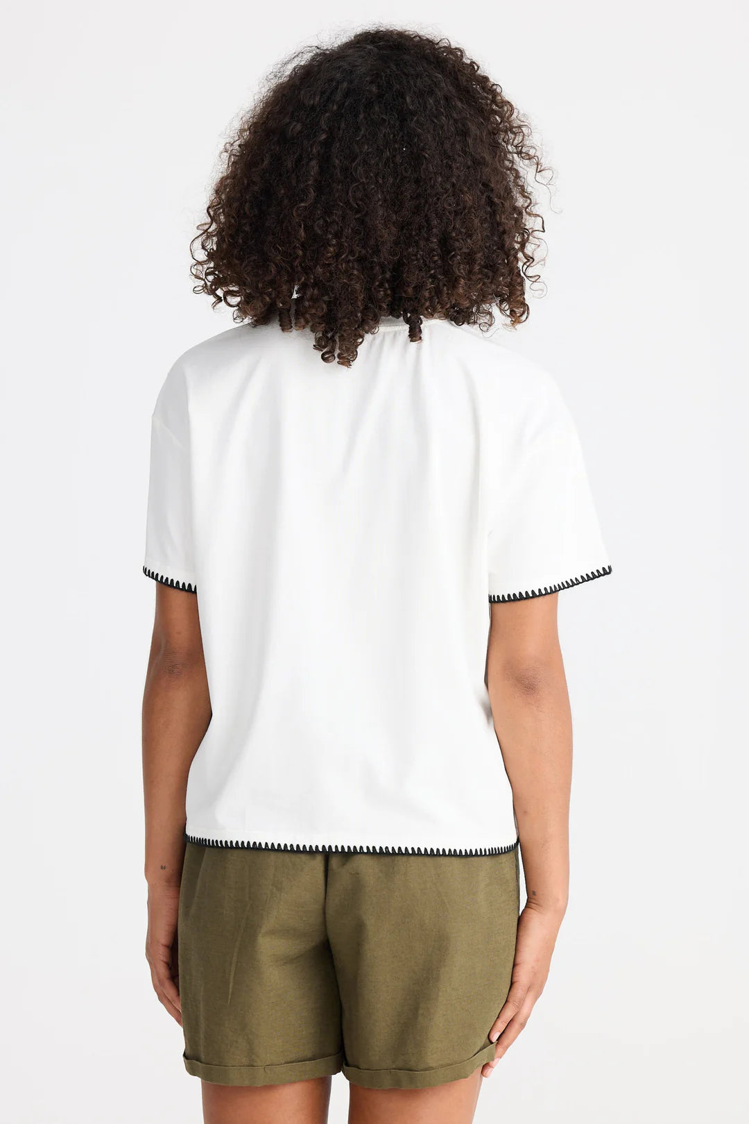 Shanty Sicily Tee White