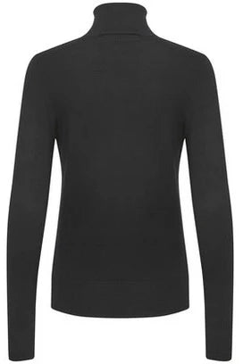 Saint Tropez Mila Rollneck Knit Black