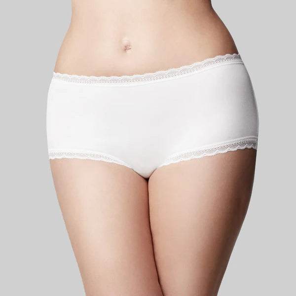 The Knicker Classic Cotton Boyshort Brief